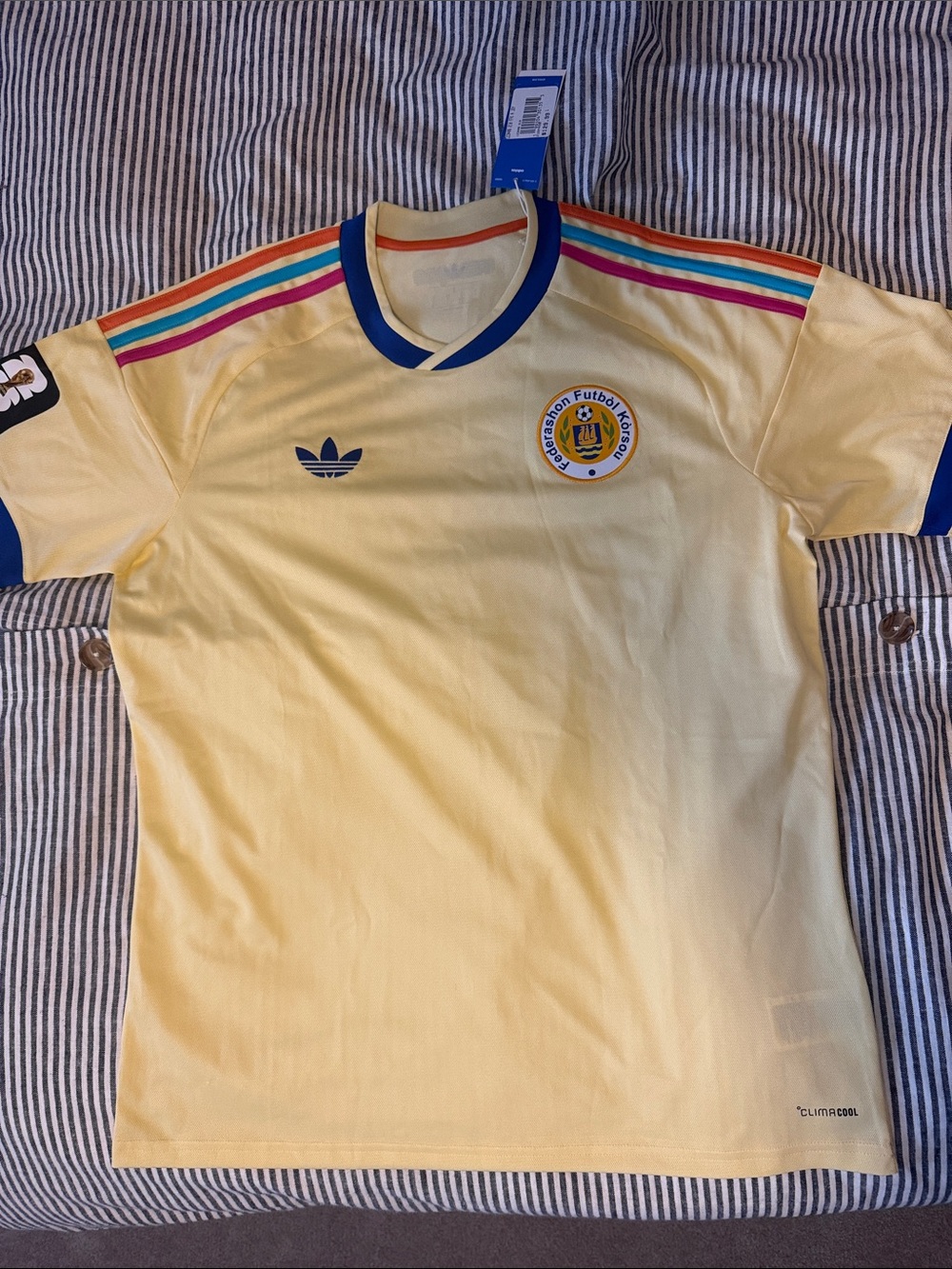 World Cup Adult Men’s Large Curaçao Jersey - BRAND NEW w tags